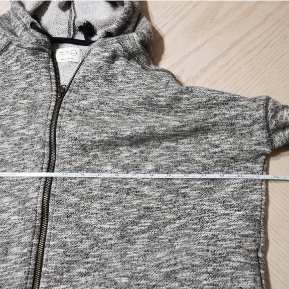 Paper Label Hoodie Cardigan - Picture 12 of 13